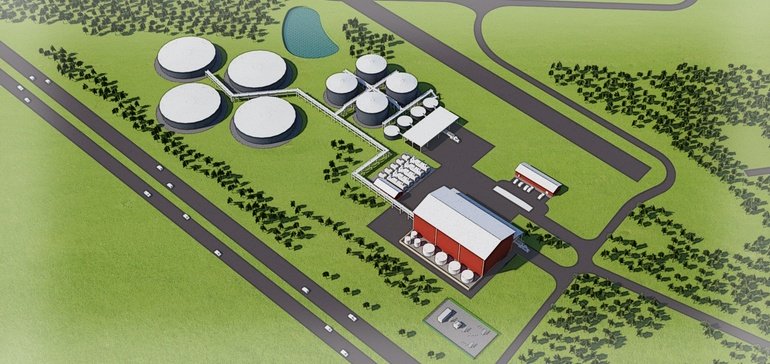 Height variance will allow 75-foot chicken litter recycling plant