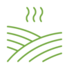 green house gas outline icon